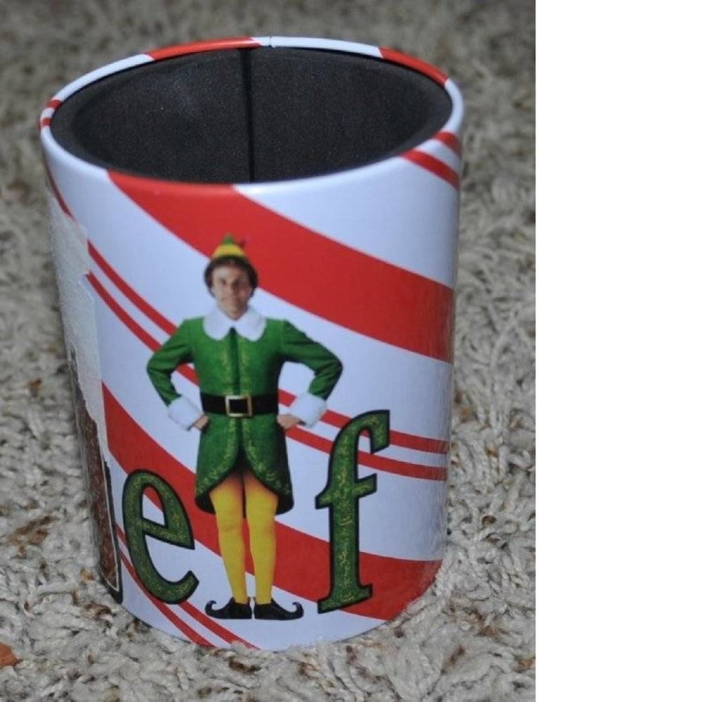 Christmas Elf Movie Insulated Beverage Insulated Tin Can Cooler Koozie Holder